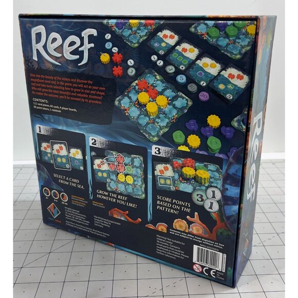 Reef Board Game By Emerson Matsuuchi Strategy Game For 2-4 Players - Picture 2 of 10